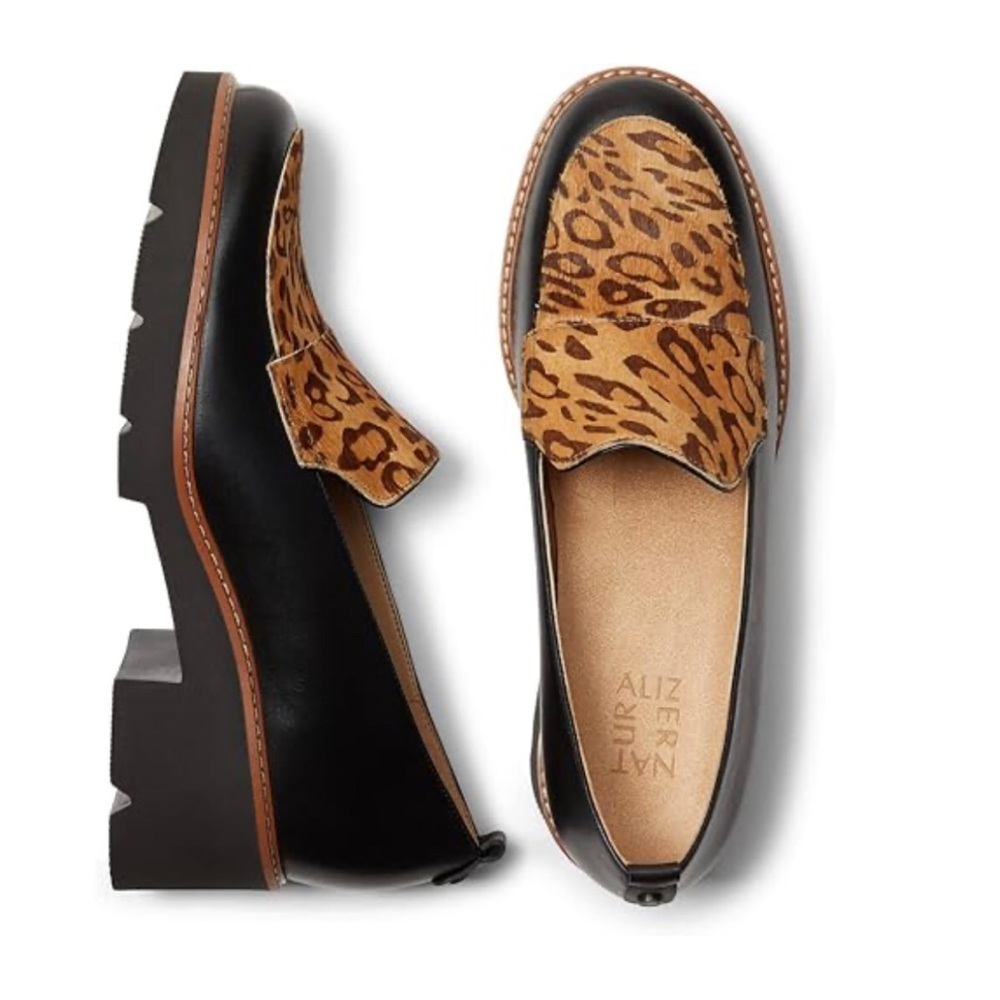 Naturalizer Darry2 Leather Lug Sole Loafer